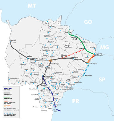 Após pressão, ANTT pode reincluir o ramal de Ponta Porã na licitação da Malha Oeste Após pressão, ANTT pode reincluir o ramal de Ponta Porã na licitação da Malha Oeste