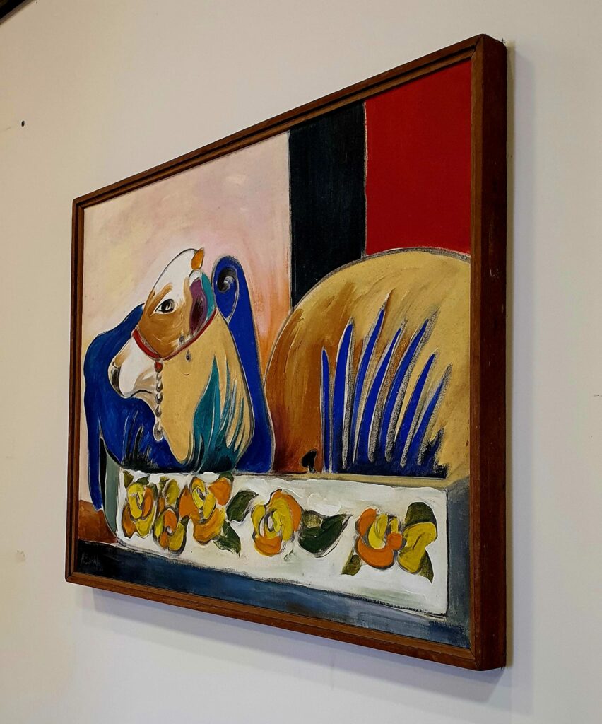 Julio César Álvarez expone desde parte de su rico acervo artístico