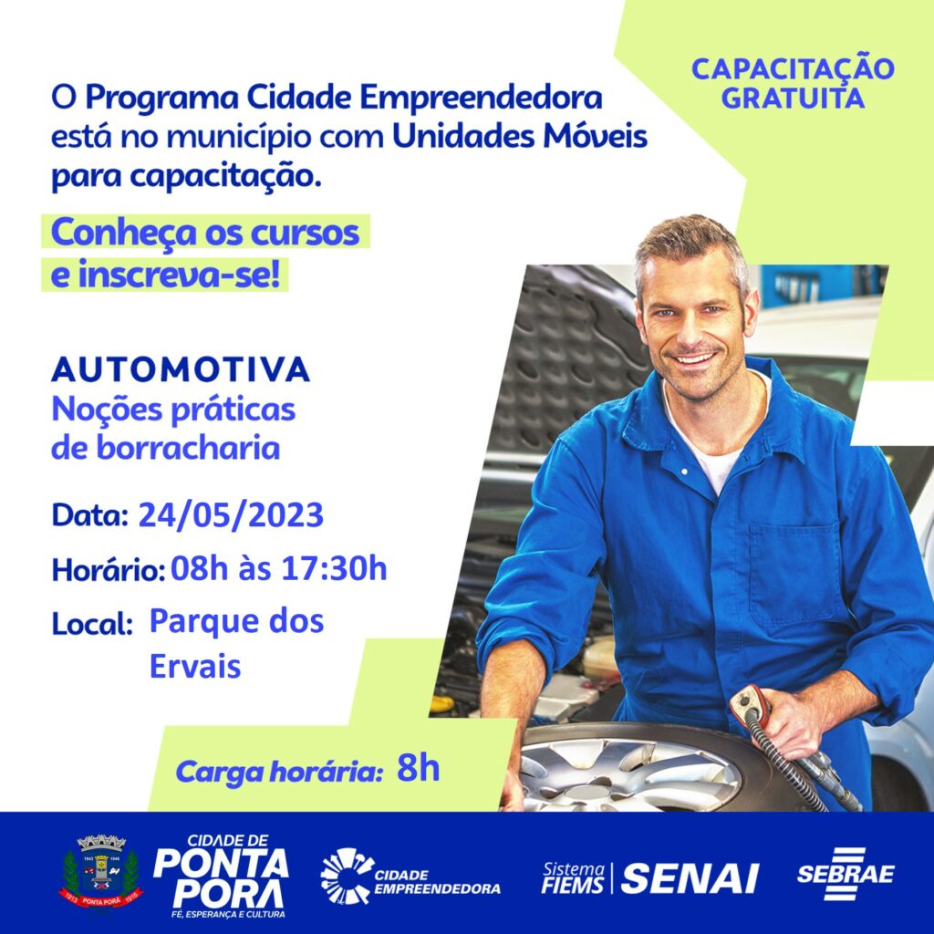 Programa Cidade Empreendedora leva capacitação itinerante para Ponta Porã