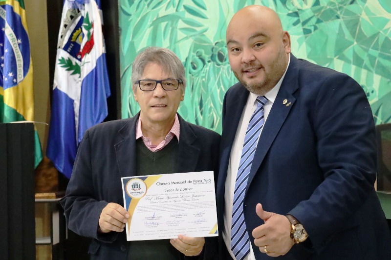 Em Ponta Porã, Câmara Municipal promoveu homenagens na sessão de 30 de maio