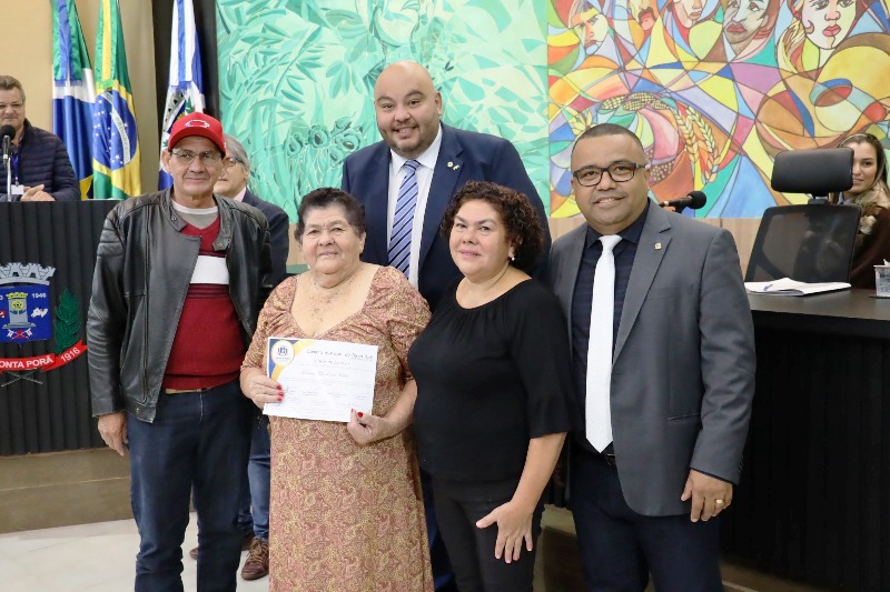 Em Ponta Porã, Câmara Municipal promoveu homenagens na sessão de 30 de maio