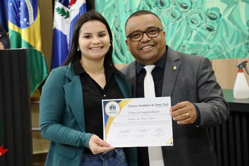 Em Ponta Porã, Câmara Municipal promoveu homenagens na sessão de 30 de maio