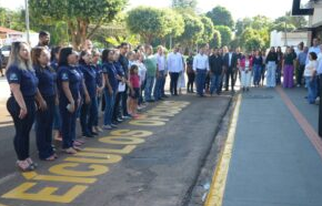 De "cara nova": Prédio da Prefeitura passa por reforma completa e ampliação em Jateí