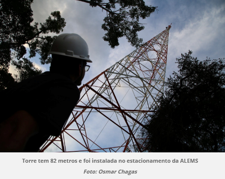 ALEMS conclui nova etapa para sinal aberto da TV e Rádio institucionais ALEMS conclui nova etapa para sinal aberto da TV e Rádio institucionais