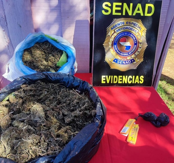 Incautan más de 2.500 kilos de marihuana durante un procedimiento en Encarnación Incautan más de 2.500 kilos de marihuana durante un procedimiento en Encarnación