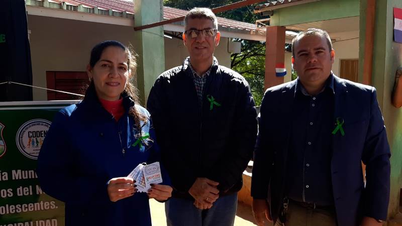 Campaña nacional del Lazo Verde en Romero Kue Campaña nacional del Lazo Verde en Romero Kue
