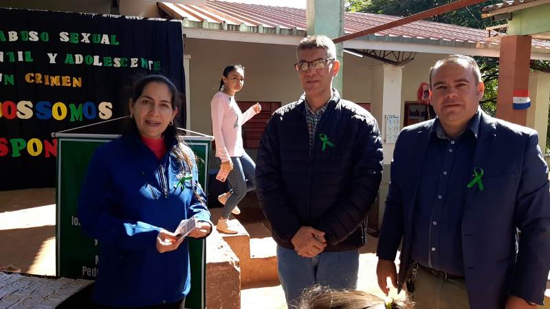 Campaña nacional del Lazo Verde en Romero Kue Campaña nacional del Lazo Verde en Romero Kue
