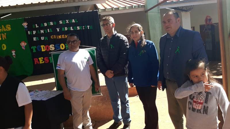 Campaña nacional del Lazo Verde en Romero Kue Campaña nacional del Lazo Verde en Romero Kue