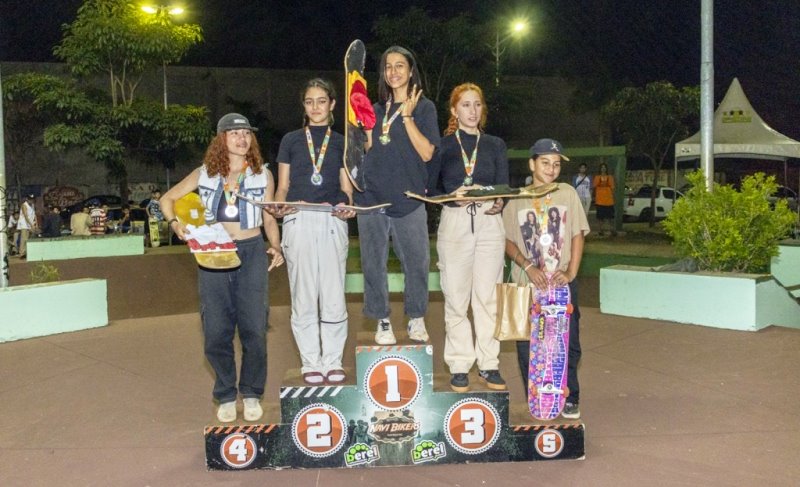 Em Navirai, 3º Campeonato de Skate reuniu mais de 80 participantes do MS, PR, SP e PY