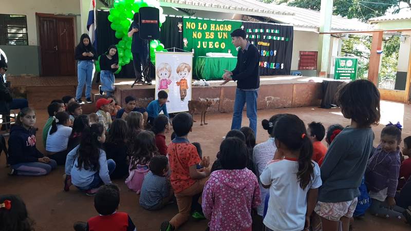 Campaña nacional del Lazo Verde en Romero Kue Campaña nacional del Lazo Verde en Romero Kue