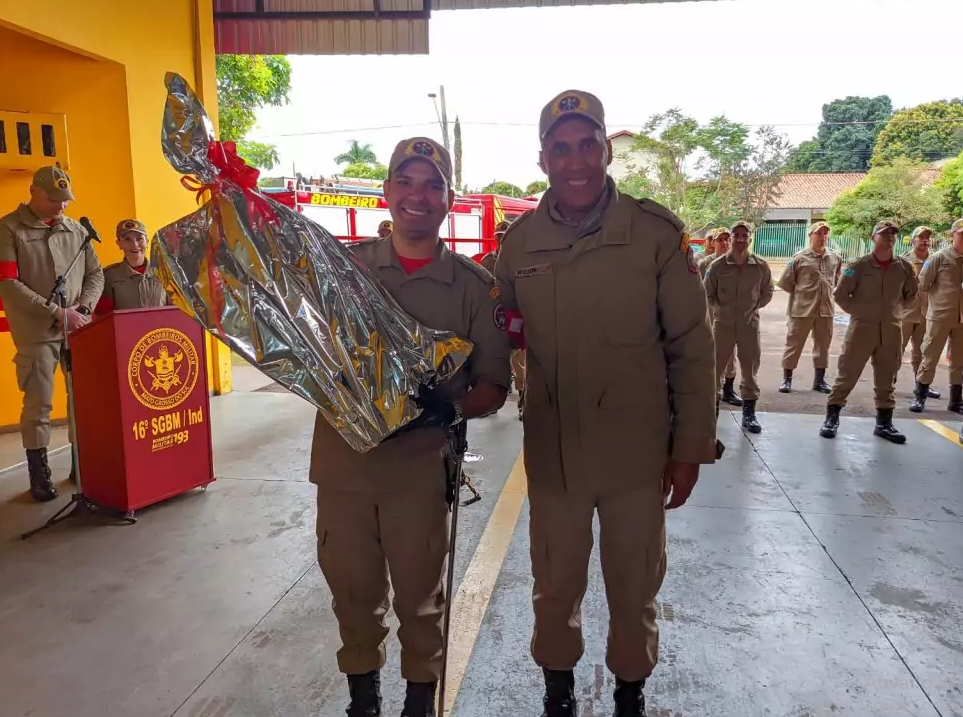 Tenente Manchester é o novo comandante dos Bombeiros em Amambai Tenente Manchester é o novo comandante dos Bombeiros em Amambai