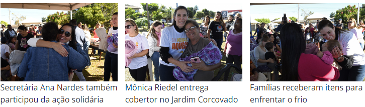 “Seu Abraço Aquece” atende mais de 300 instituições e comunidades carentes de MS