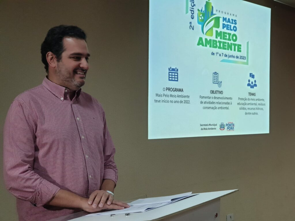 Ponta Porã celebrou o Dia do Meio Ambiente Ponta Porã celebrou o Dia do Meio Ambiente