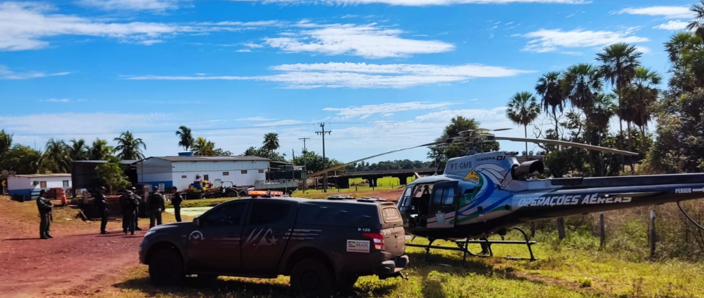 Durante Operação DOF em Ação IV helicóptero presta socorro aéreo à vítima de acidente Durante Operação DOF em Ação IV helicóptero presta socorro aéreo à vítima de acidente