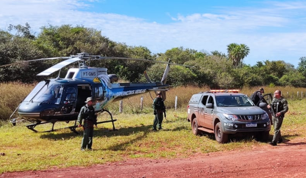 Durante Operação DOF em Ação IV helicóptero presta socorro aéreo à vítima de acidente Durante Operação DOF em Ação IV helicóptero presta socorro aéreo à vítima de acidente