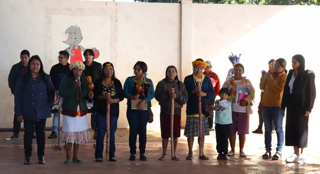 Mulheres indígenas falam sobre realidade de Amambai para o Ministério das Mulheres do Governo Federal