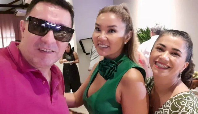 Ponta Porã: Na comemoração de seu aniversário, Bia Bordão renova votos de casamento com o amado Anderson Bordão
