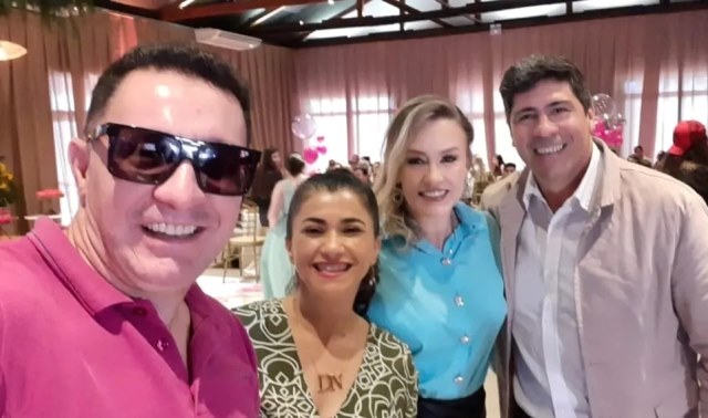 Ponta Porã: Na comemoração de seu aniversário, Bia Bordão renova votos de casamento com o amado Anderson Bordão