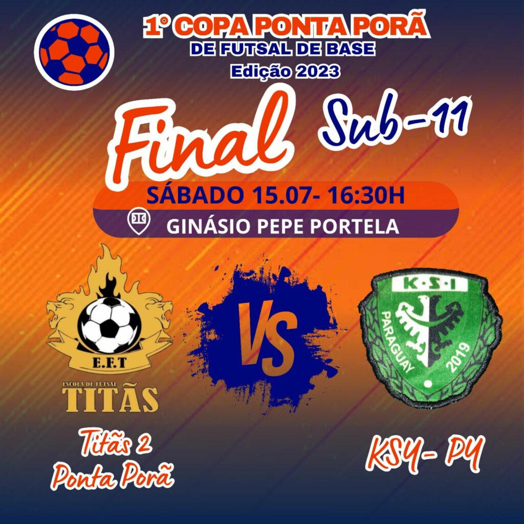 Finais da 1ª Copa Ponta Porã de futsal acontece hoje no Pepe Portela Finais da 1ª Copa Ponta Porã de futsal acontece hoje no Pepe Portela