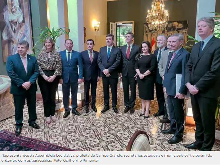 Governador firma parcerias econômicas com foco na Rota Bioceânica Governador firma parcerias econômicas com foco na Rota Bioceânica