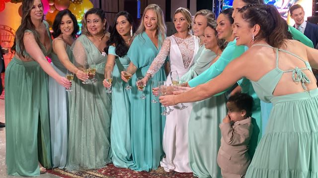 Ponta Porã: Na comemoração de seu aniversário, Bia Bordão renova votos de casamento com o amado Anderson Bordão