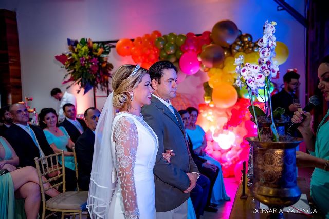 Ponta Porã: Na comemoração de seu aniversário, Bia Bordão renova votos de casamento com o amado Anderson Bordão