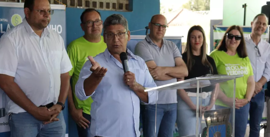 Projeto Recicla Verdinho 2023 é oficialmente lançado em Amambai Projeto Recicla Verdinho 2023 é oficialmente lançado em Amambai