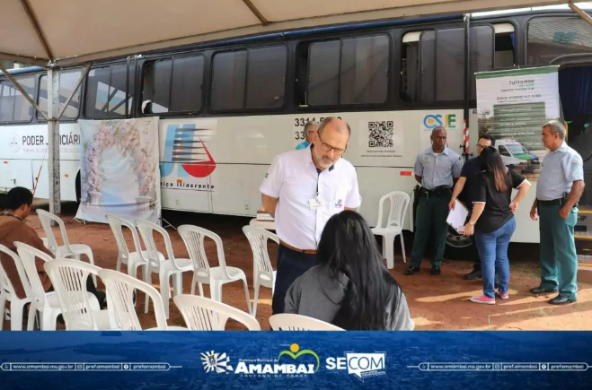 Cerca de 10 mil indígenas de Amambai receberam atendimentos no programa MS em Ação Cerca de 10 mil indígenas de Amambai receberam atendimentos no programa MS em Ação
