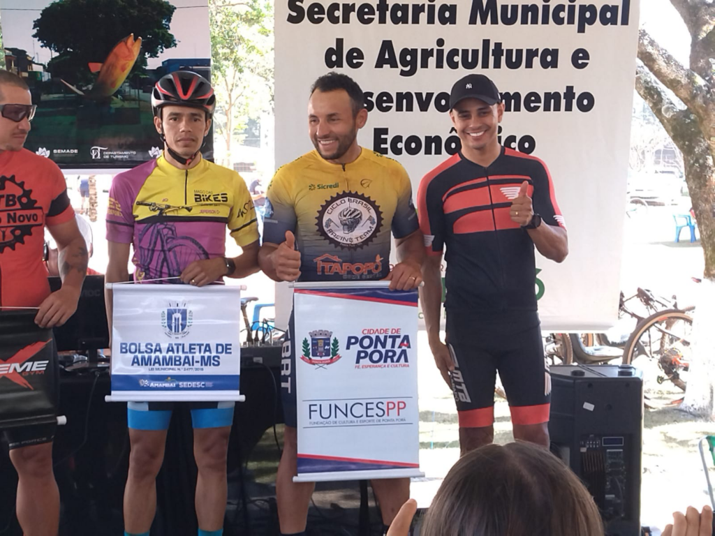 Ciclistas de Ponta Porã participaram de competição em Caarapó Ciclistas de Ponta Porã participaram de competição em Caarapó