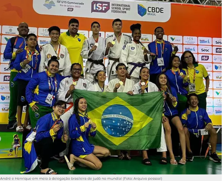 Promessas do judô de MS, André e Henrique são campeões em jogos mundiais