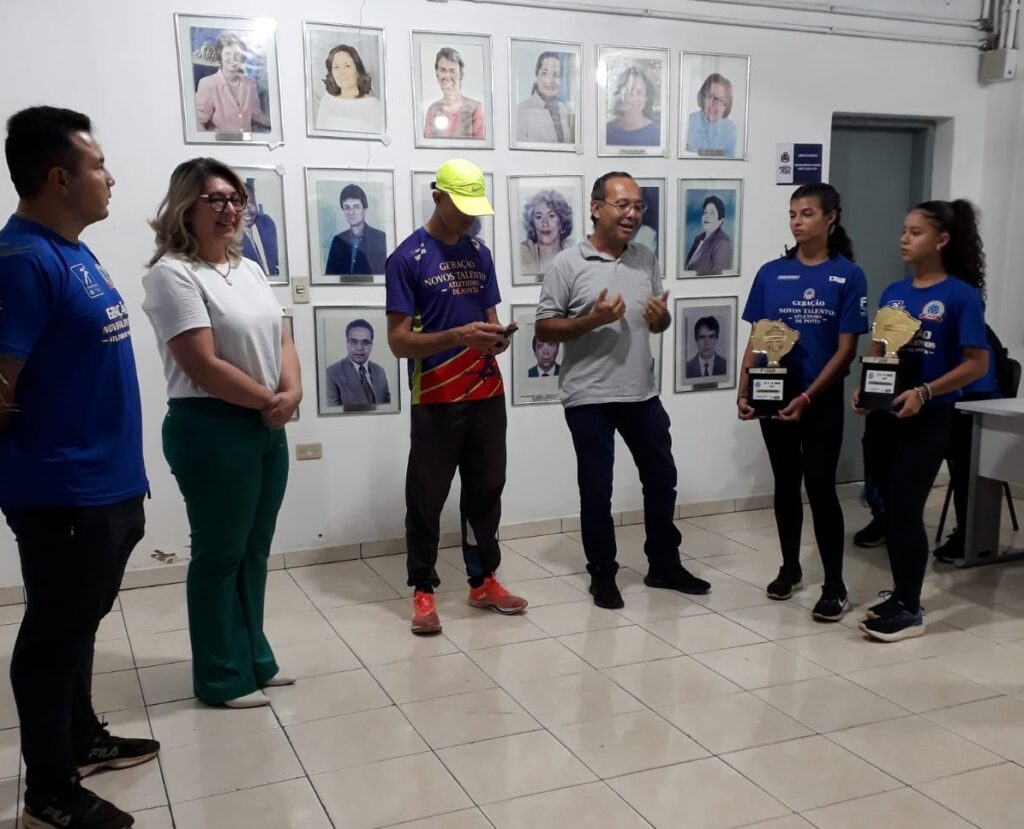 Presidente da Federação de Atletismo do MS participa de reunião com Secretária de Educação de Ponta Porã