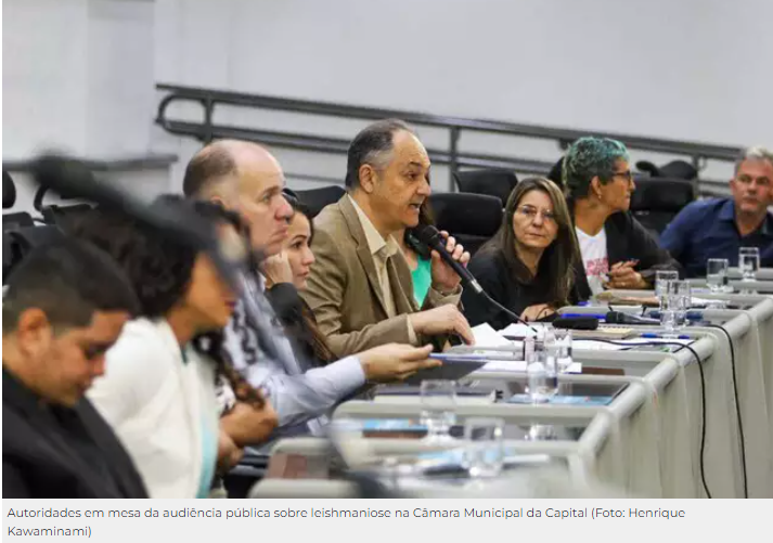 Em audiência, protetores reclamam que falta conscientizar sobre leishmaniose Em audiência, protetores reclamam que falta conscientizar sobre leishmaniose