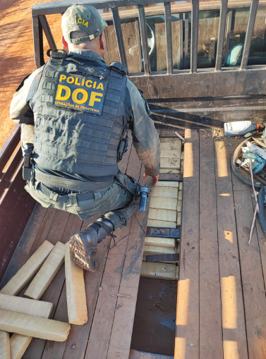 Homem que seguia com mais de 200 quilos de maconha para Campo Grande é preso pelo DOF Homem que seguia com mais de 200 quilos de maconha para Campo Grande é preso pelo DOF