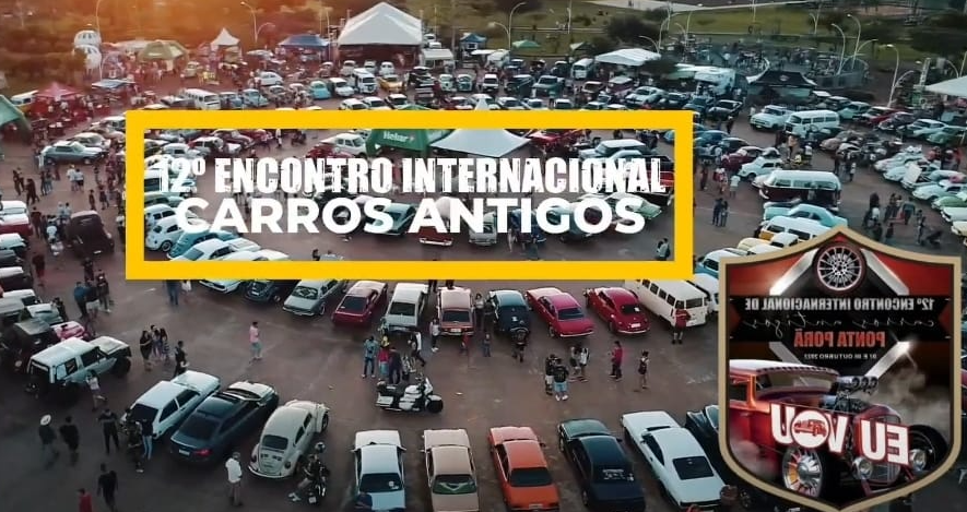 12º Encontro Internacional de Carros Antigos de Ponta Porã promete agitar a cidade