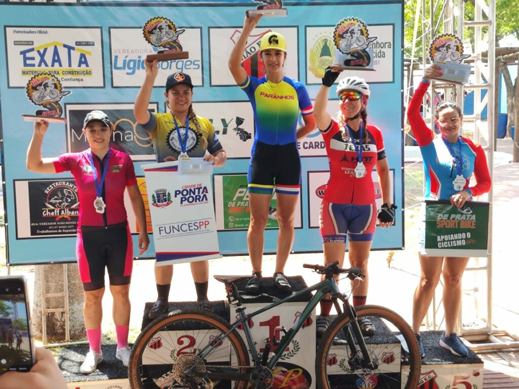 Pontaporanenses disputaram prova de ciclismo em Amambai