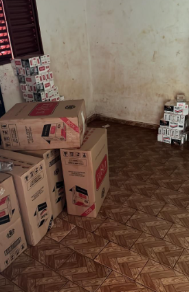 Forças Policiais do Estado e da União realizam operação contra o contrabando e descaminho Forças Policiais do Estado e da União realizam operação contra o contrabando e descaminho