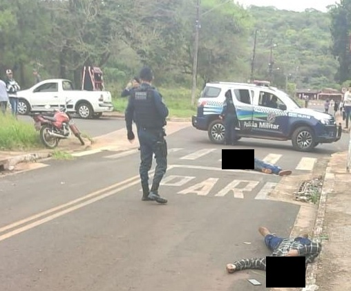 Duas pessoas foram mortas a tiros em bairro de Ponta Porã