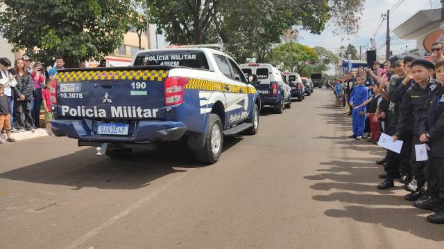 Ponta Porã: 4° BPM participa de desfile cívico em comemoração ao dia 07 de setembro Ponta Porã: 4° BPM participa de desfile cívico em comemoração ao dia 07 de setembro