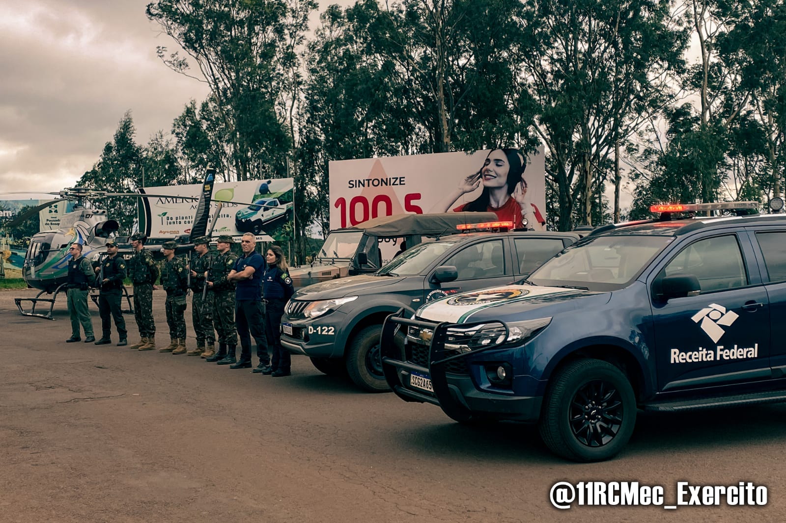 11° RC MEC participa da Operação Ágata Guaicurus IV