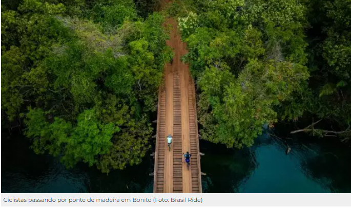 Bonito receberá 1,5 mil ciclistas para competição em meio às belezas naturais Bonito receberá 1,5 mil ciclistas para competição em meio às belezas naturais