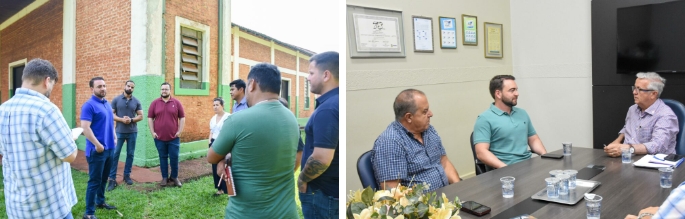 Em Dourados, João César Mattogrosso se reuniu com entidades e prestigiou posse na UEMS Em Dourados, João César Mattogrosso se reuniu com entidades e prestigiou posse na UEMS