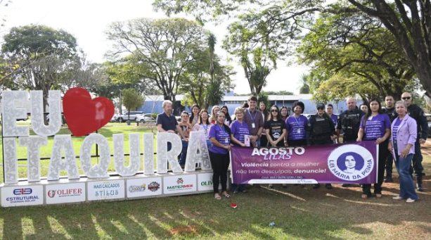 Prefeitura de Itaquiraí encerrou com êxito a Campanha Agosto Lilás Prefeitura de Itaquiraí encerrou com êxito a Campanha Agosto Lilás