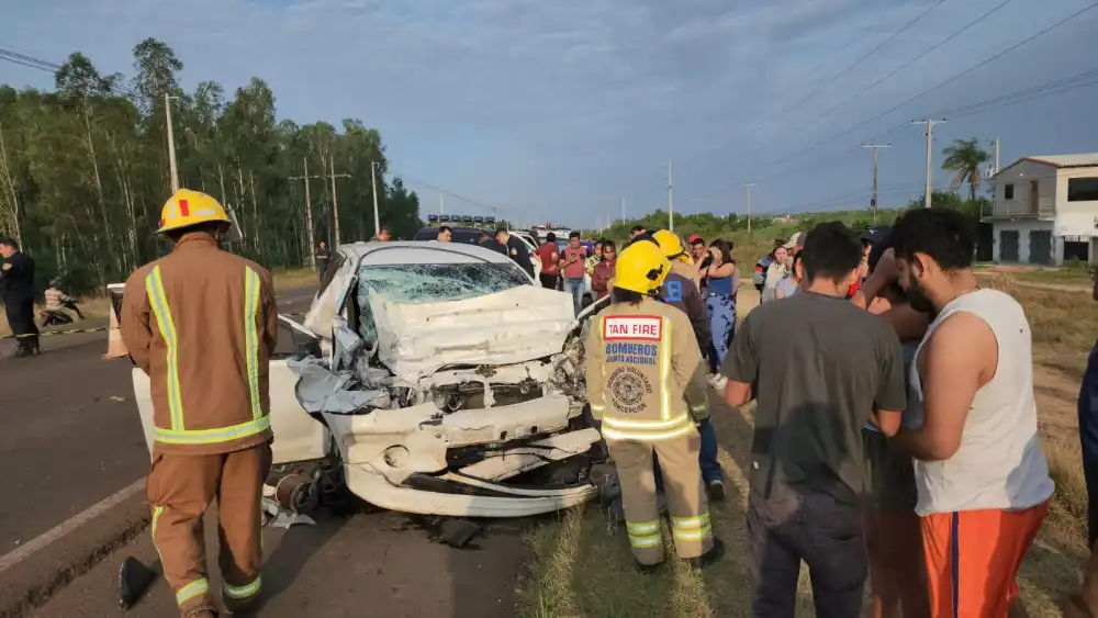 Choque frontal de vehículos deja un fallecido en Concepción Choque frontal de vehículos deja un fallecido en Concepción