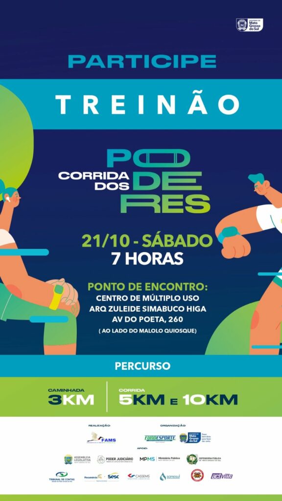 Servidores se preparam para Corrida dos Poderes e até aposta desafia colegas de setor Servidores se preparam para Corrida dos Poderes e até aposta desafia colegas de setor