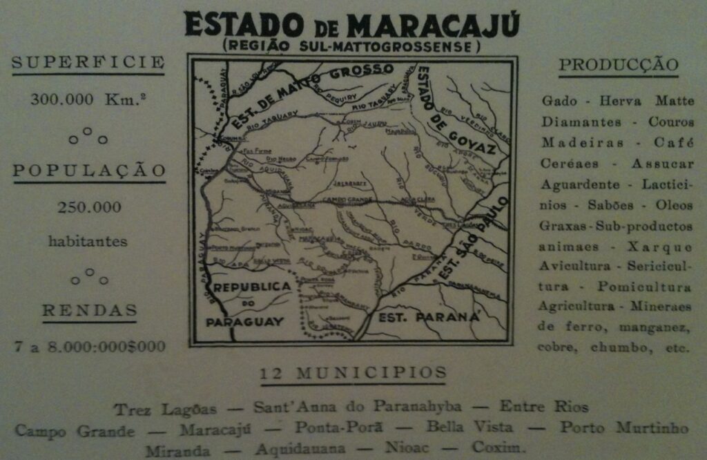 PONTA PORÃ LINHA DO TEMPO: Fatos históricos que antecederam a criação do estado de Mato Grosso do Sul.