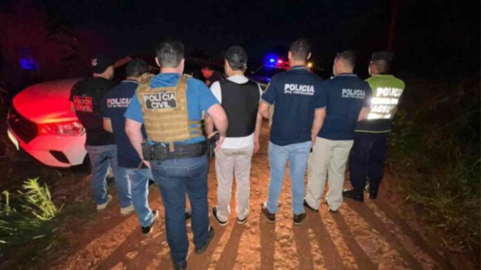 Ação envolveu policiais paraguaios e brasileiros (Divulgação, Polícia Nacional)