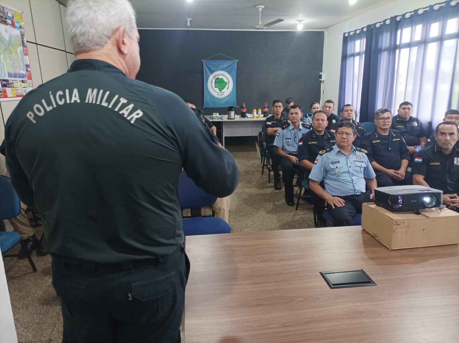 Ponta Porã: Comandante do 4º BPM reforça integração com forças de segurança paraguaias
