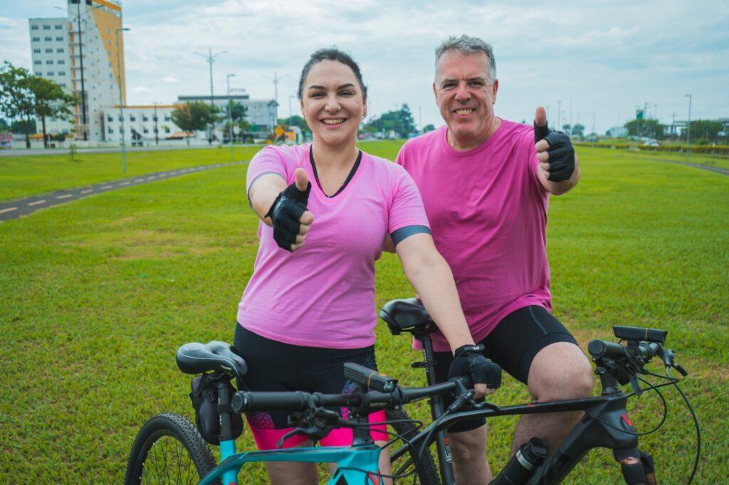 Bicicletada fecha Outubro Rosa; ações preventivas continuam durante o ano em Ponta Porã Bicicletada fecha Outubro Rosa; ações preventivas continuam durante o ano em Ponta Porã
