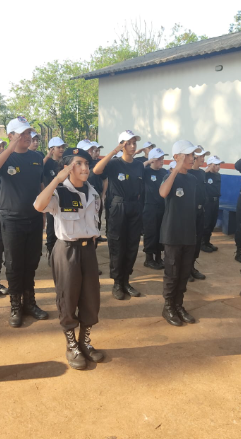 Ponta Porã: PM participa de evento na escola municipal de trânsito Rafael Mendes Espíndola