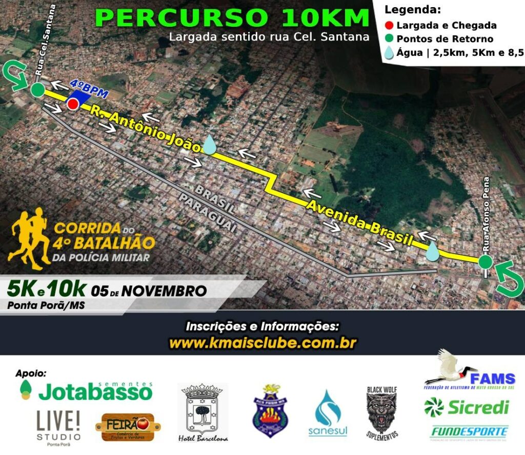 Corrida: 4º BPM informa os locais que terão as vias interditadas no domingo, dia 5 Corrida: 4º BPM informa os locais que terão as vias interditadas no domingo, dia 5